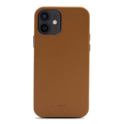 iPhone 12 Kılıf Kajsa Litchi Kapak