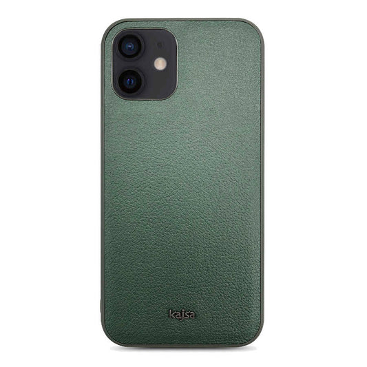 iPhone 12 Kılıf Kajsa Luxe Collection Hakiki Deri Kapak