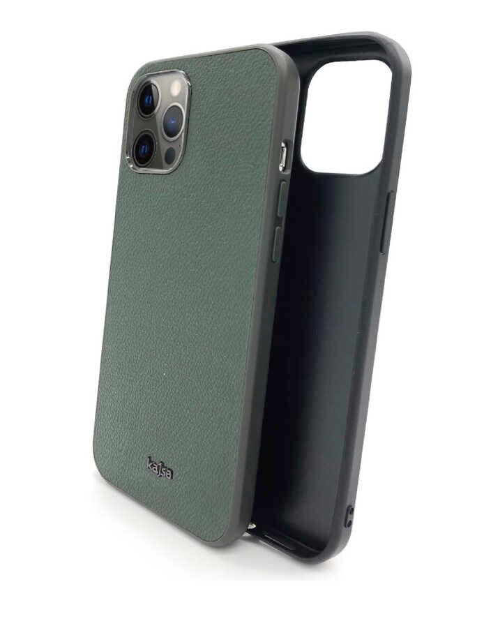iPhone 12 Kılıf Kajsa Luxe Collection Hakiki Deri Kapak
