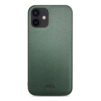 iPhone 12 Kılıf Kajsa Luxe Collection Hakiki Deri Kapak