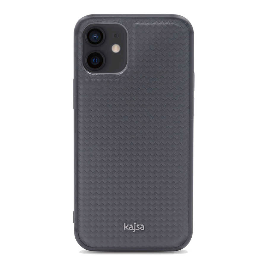 iPhone 12 Kılıf Kajsa Preppie Serisi Dark Kapak