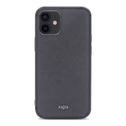 iPhone 12 Kılıf Kajsa Preppie Serisi Dark Kapak