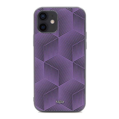 iPhone 12 Kılıf Kajsa Splendid Serisi 3D Cube Kapak