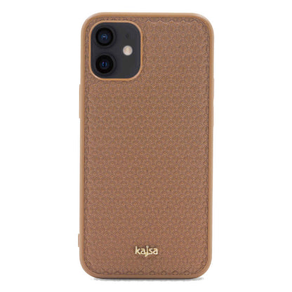 iPhone 12 Kılıf Kajsa Splendid Serisi 3D Leaf Kapak