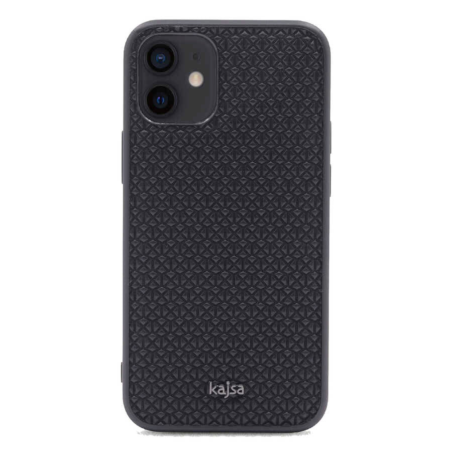 iPhone 12 Kılıf Kajsa Splendid Serisi 3D Leaf Kapak