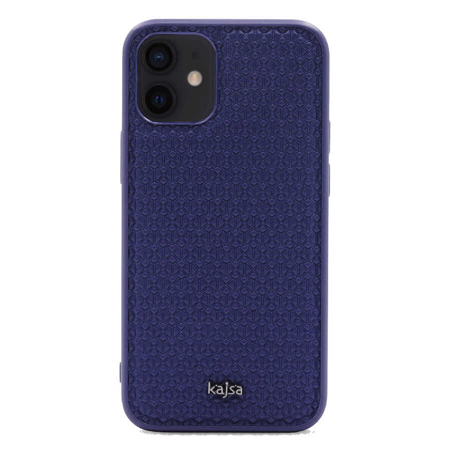 iPhone 12 Kılıf Kajsa Splendid Serisi 3D Leaf Kapak