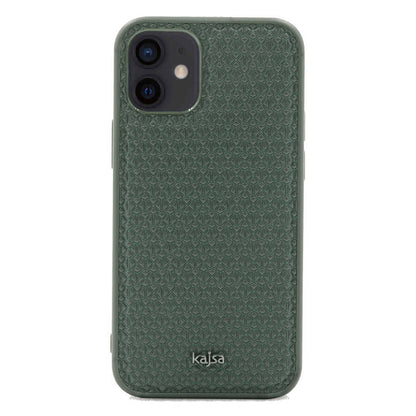 iPhone 12 Kılıf Kajsa Splendid Serisi 3D Leaf Kapak