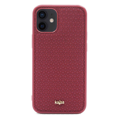iPhone 12 Kılıf Kajsa Splendid Serisi 3D Leaf Kapak
