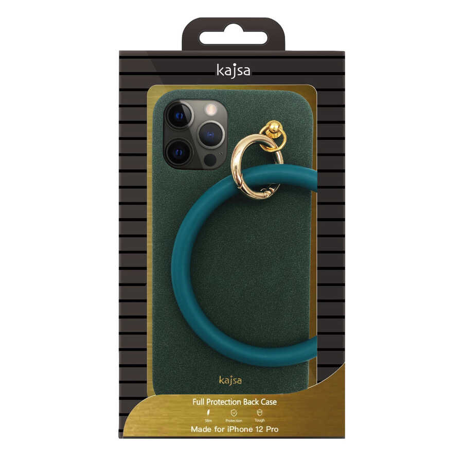 iPhone 12 Kılıf Kajsa Splendid Serisi Morandi Ring Kapak