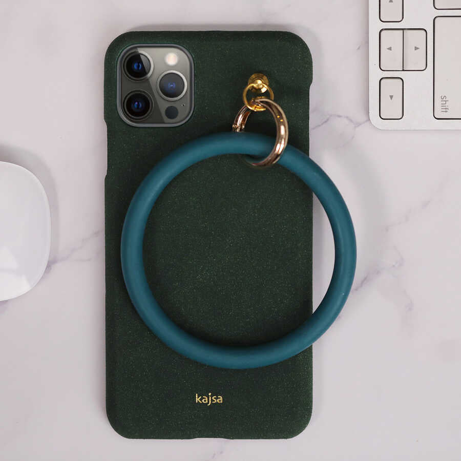 iPhone 12 Kılıf Kajsa Splendid Serisi Morandi Ring Kapak