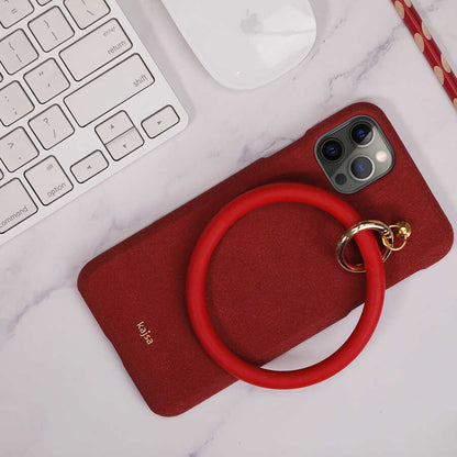 iPhone 12 Kılıf Kajsa Splendid Serisi Morandi Ring Kapak