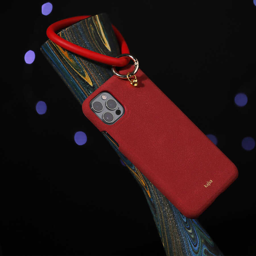 iPhone 12 Kılıf Kajsa Splendid Serisi Morandi Ring Kapak