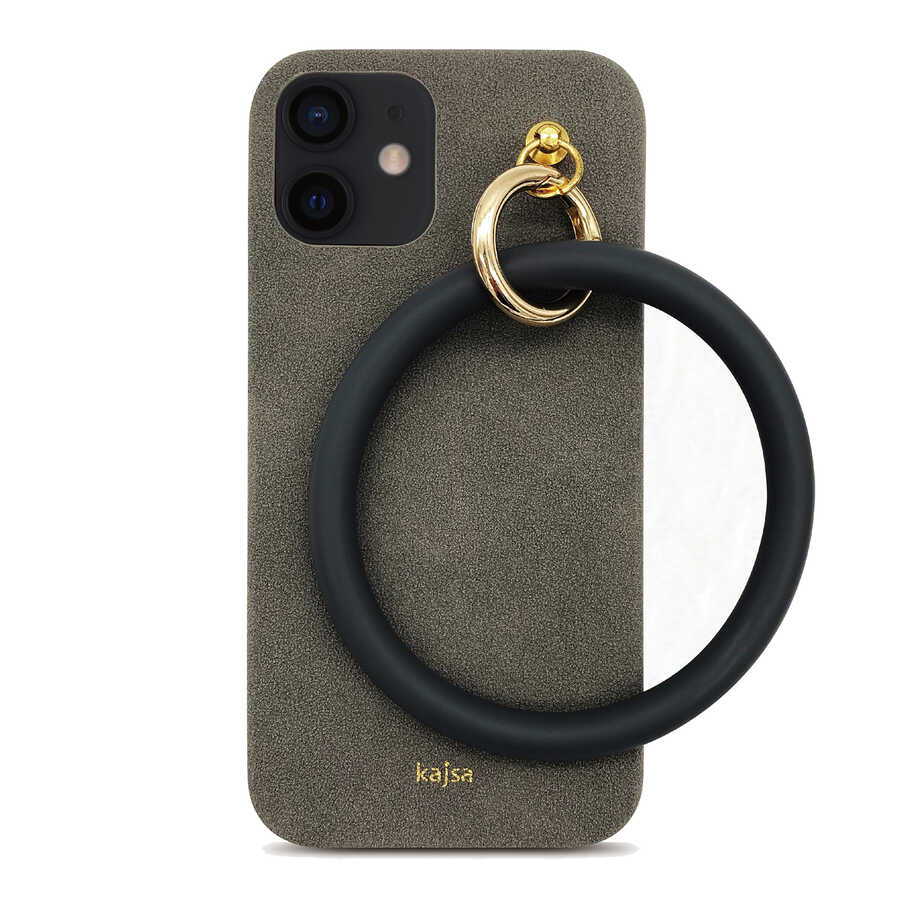 iPhone 12 Kılıf Kajsa Splendid Serisi Morandi Ring Kapak