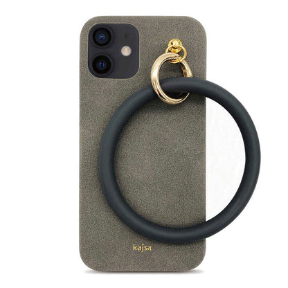 iPhone 12 Kılıf Kajsa Splendid Serisi Morandi Ring Kapak
