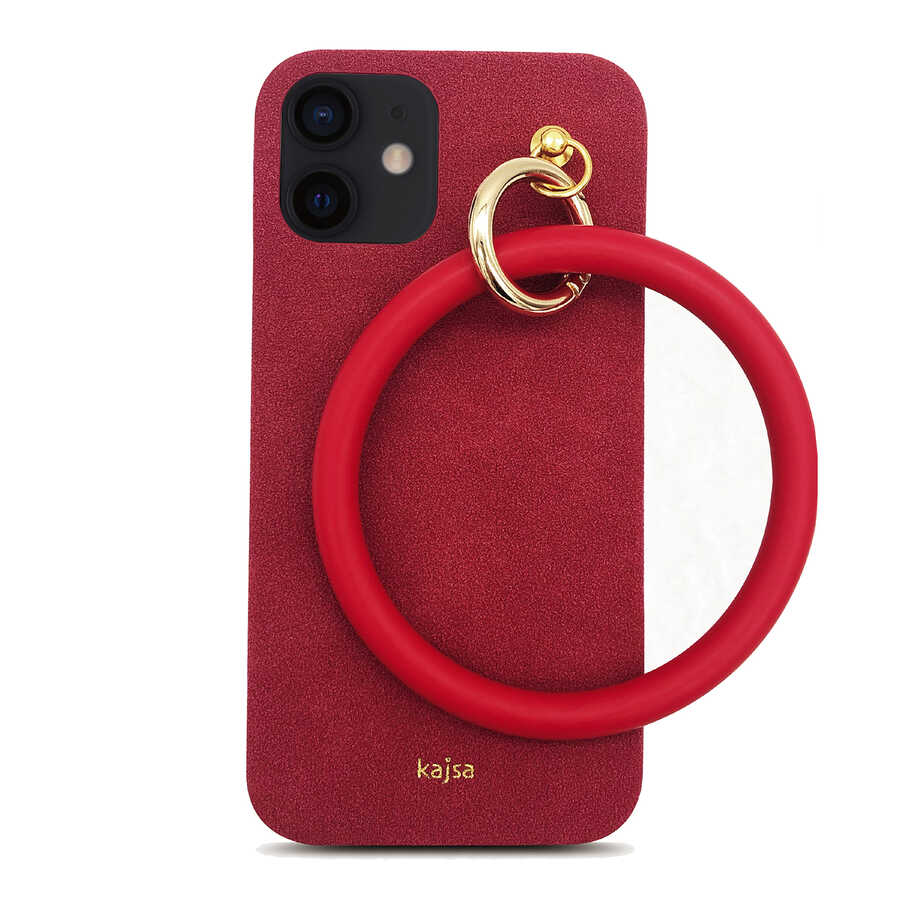 iPhone 12 Kılıf Kajsa Splendid Serisi Morandi Ring Kapak
