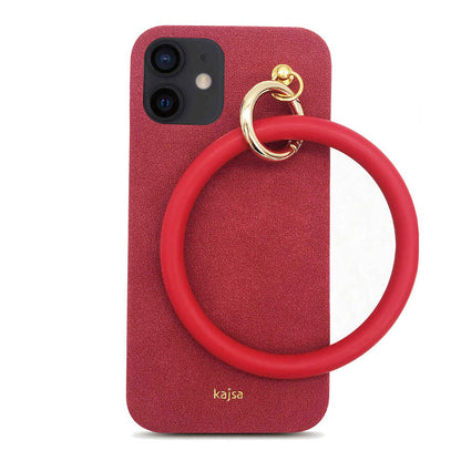 iPhone 12 Kılıf Kajsa Splendid Serisi Morandi Ring Kapak