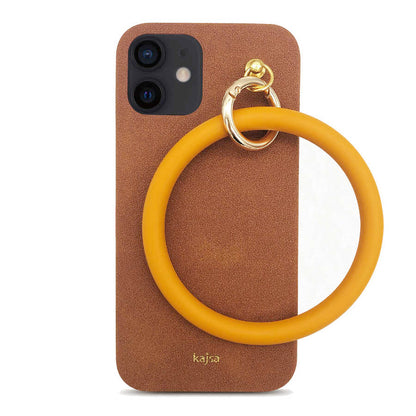 iPhone 12 Kılıf Kajsa Splendid Serisi Morandi Ring Kapak