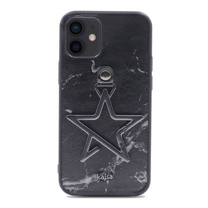 iPhone 12 Kılıf Kajsa Starry Serisi Marble Kapak