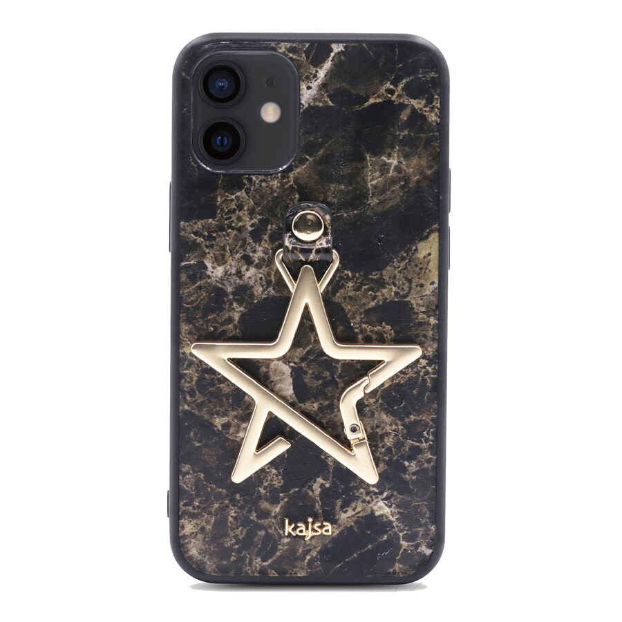 iPhone 12 Kılıf Kajsa Starry Serisi Marble Kapak