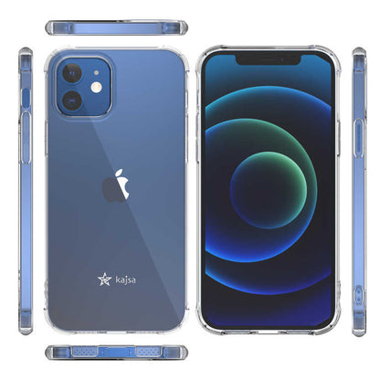 iPhone 12 Kılıf Kajsa Transparent Kapak
