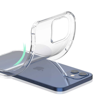 iPhone 12 Kılıf Kajsa Transparent Kapak
