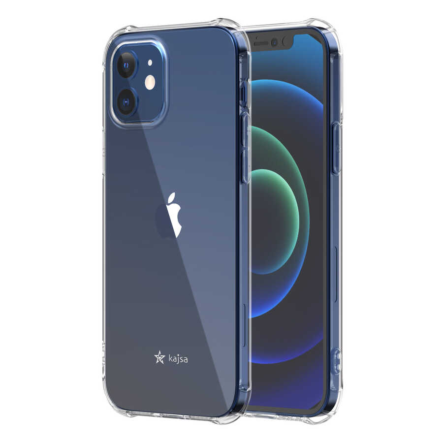 iPhone 12 Kılıf Kajsa Transparent Kapak