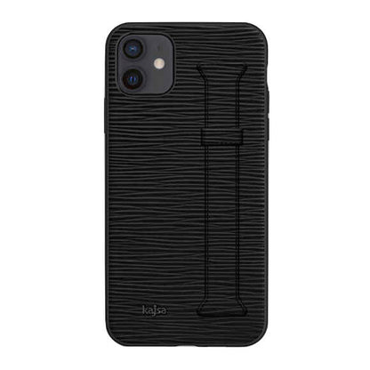 iPhone 12 Kılıf Kajsa Wave Pattern Handstrap Kapak