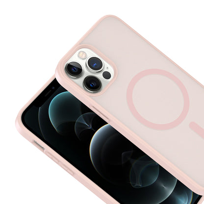 Apple iPhone 12 Kılıf M-safe Şarj Özellikli Zore Babet Kapak