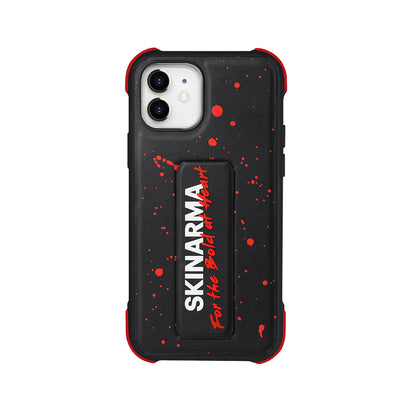 iPhone 12 Kılıf SkinArma Standlı Deri Görünümlü Funsha Kapak