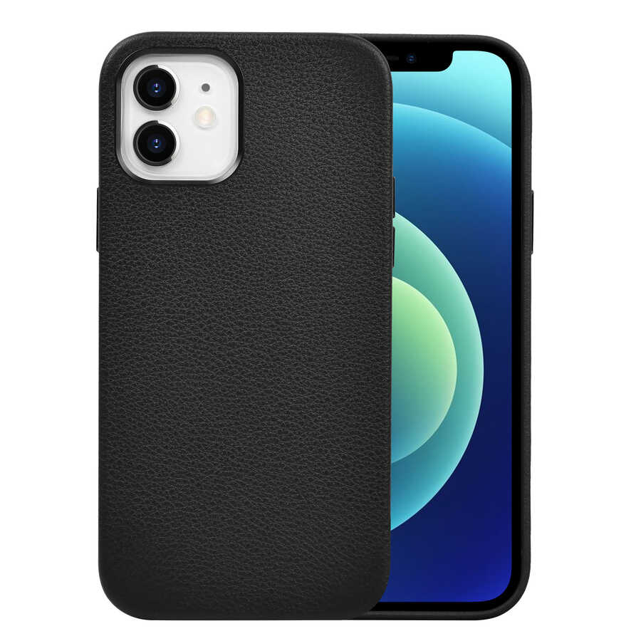 iPhone 12 Kılıf Wiwu Calfskin Kapak