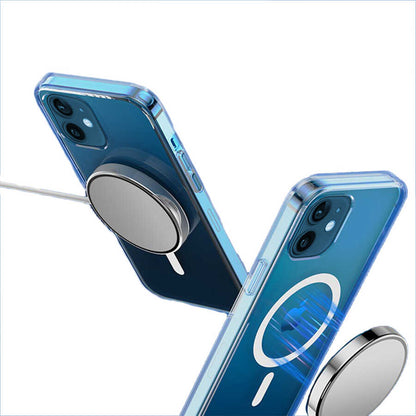 iPhone 12 Kılıf Wiwu Magnetic Crystal Kapak
