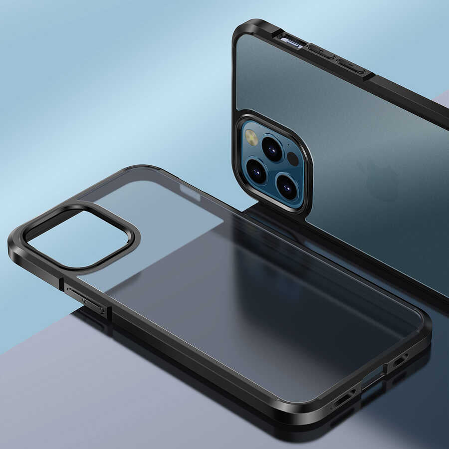 iPhone 12 Kılıf Wlons H-Bom Kapak