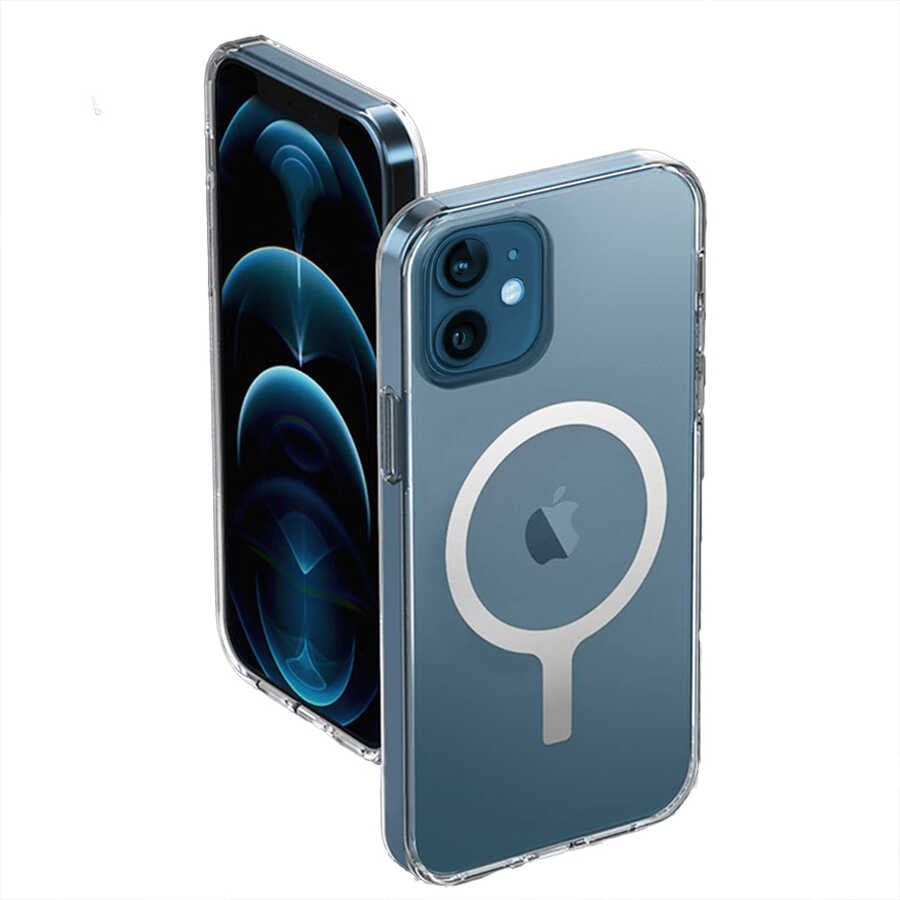 iPhone 12 Mini Kılıf Wiwu Magnetic Crystal Kapak