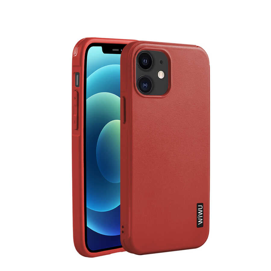 iPhone 12 Mini Kılıf Wiwu Sand Stone Kapak