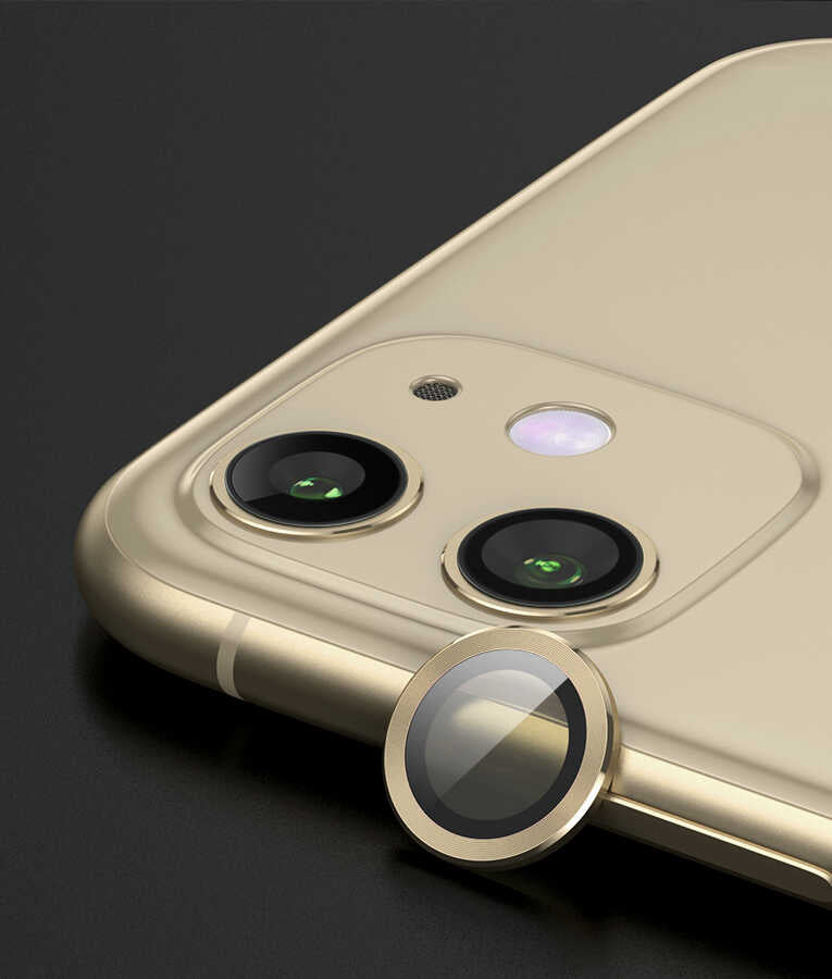 Apple iPhone 12 Mini Zore CL-07 Kamera Lens Koruyucu