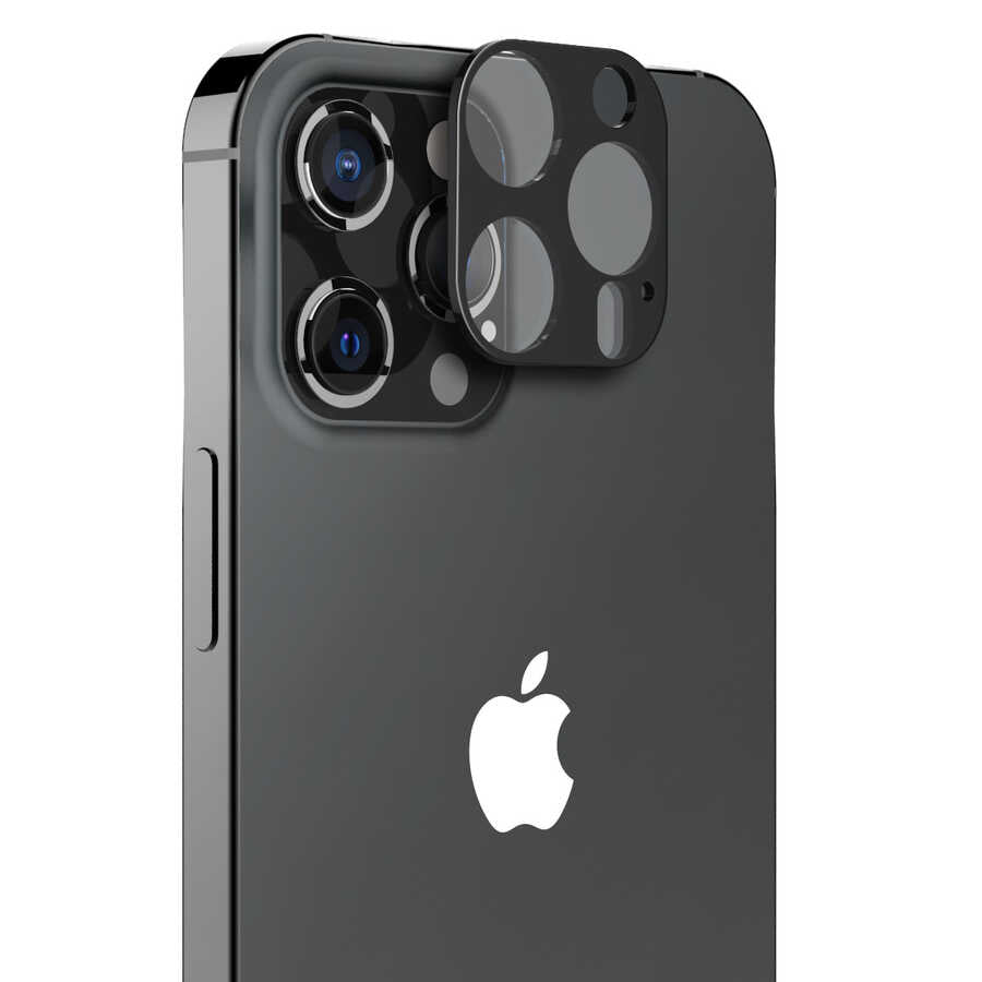 iPhone 12 Pro Araree C-Subcore Temperli Kamera Koruyucu