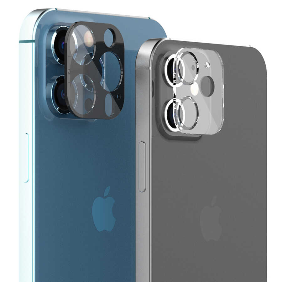 iPhone 12 Pro Araree C-Subcore Temperli Kamera Koruyucu