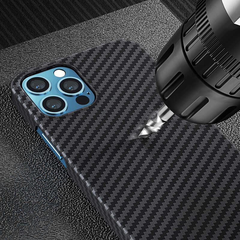 iPhone 12 Pro Kılıf Benks MFİ M-safe Magnetic Aramid Kapak