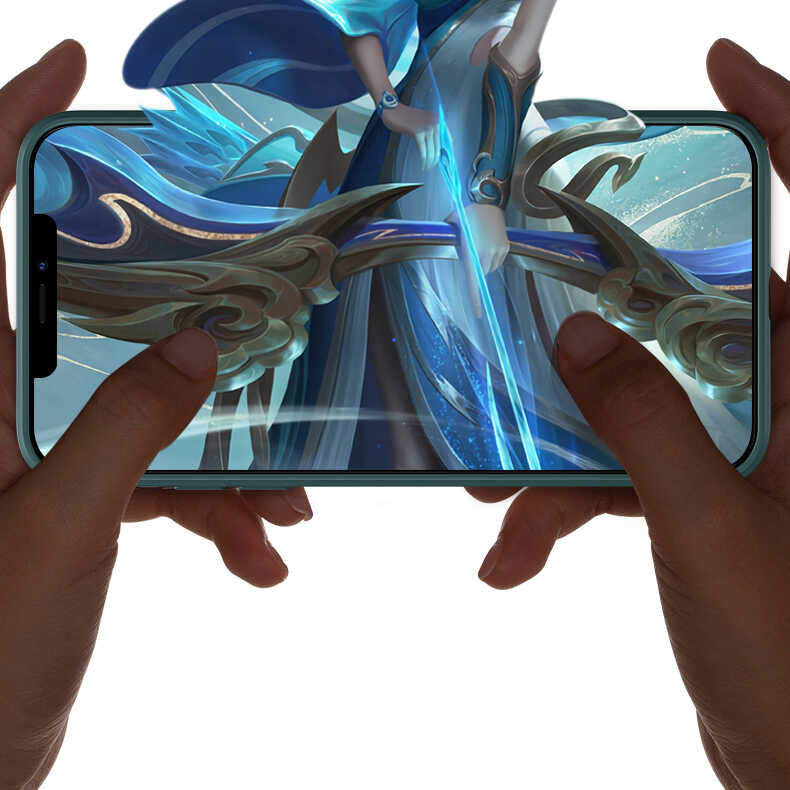 iPhone 12 Pro Kılıf Benks Painting TPU Kapak