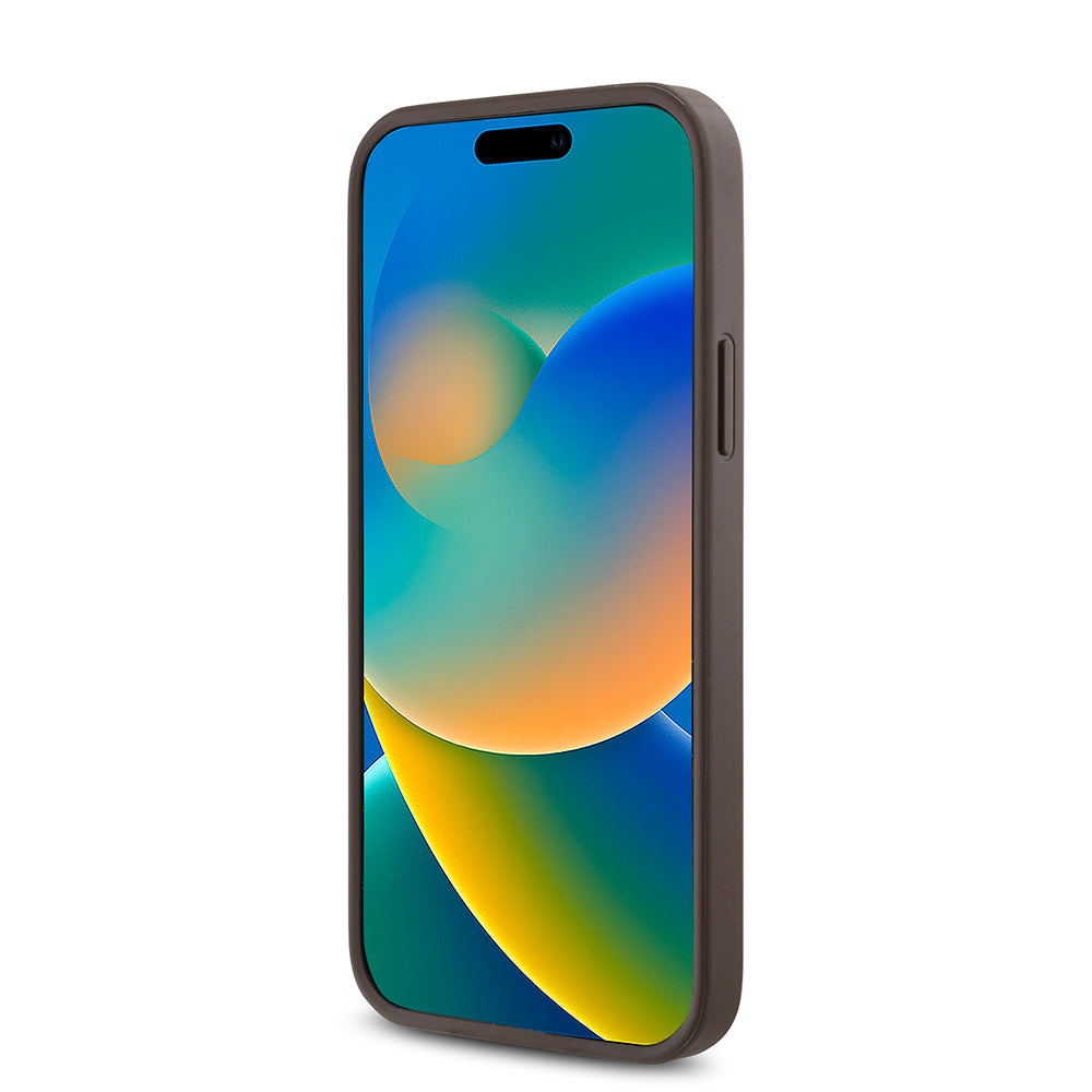 iPhone 12 Pro Kılıf Guess Orjinal Lisanslı M-safe Şarj Özellikli Gül Baskılı 4G Desenli Yazı Logolu Kapak