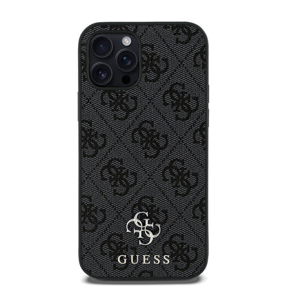iPhone 12 Pro Kılıf Guess Orjinal Lisanslı M-safe Şarj Özellikli Small 4G Classic Kapak