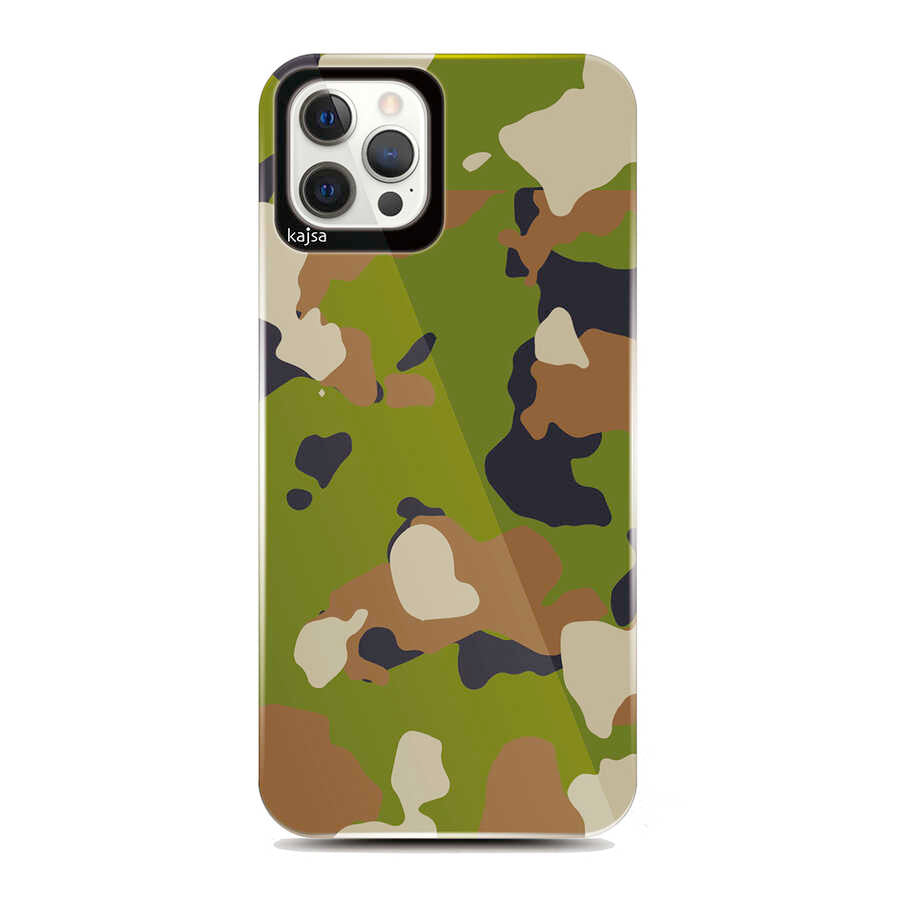 iPhone 12 Pro Kılıf Kajsa Camo Kapak