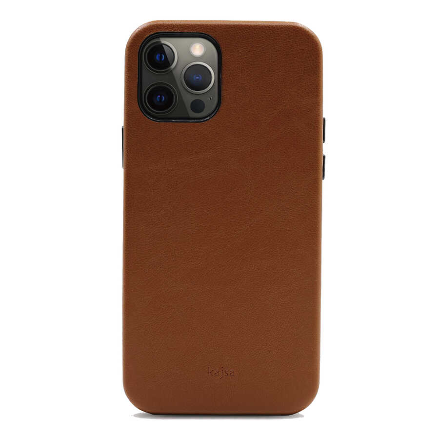 iPhone 12 Pro Kılıf Kajsa Crazy Horse Kapak