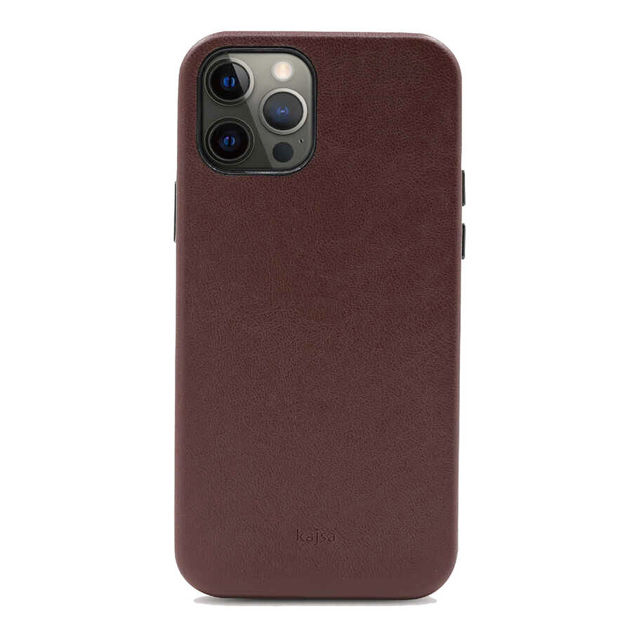 iPhone 12 Pro Kılıf Kajsa Crazy Horse Kapak
