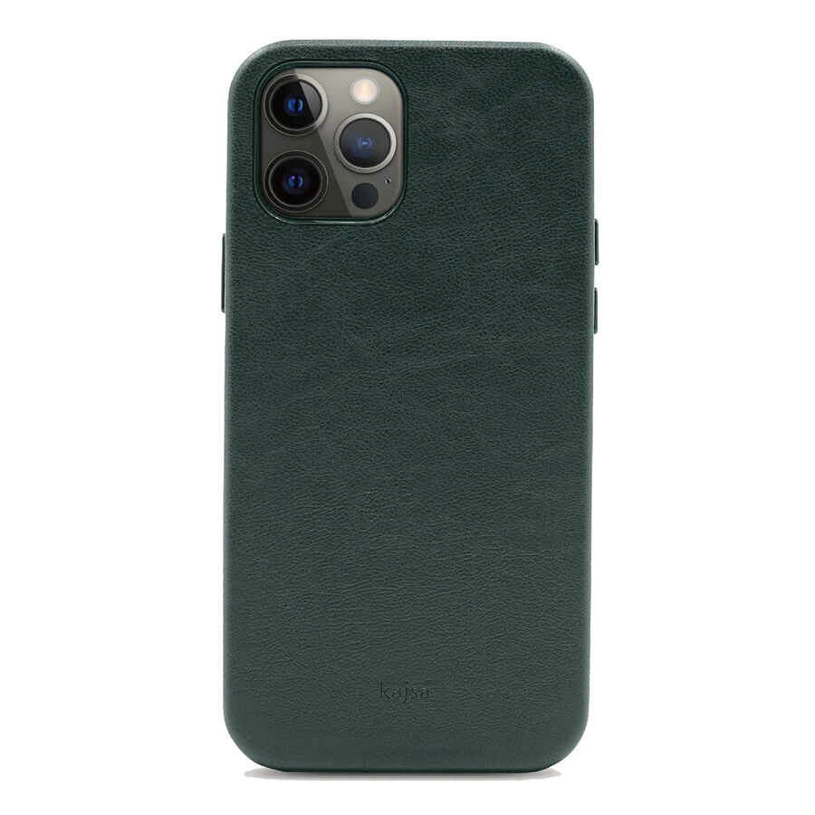 iPhone 12 Pro Kılıf Kajsa Crazy Horse Kapak