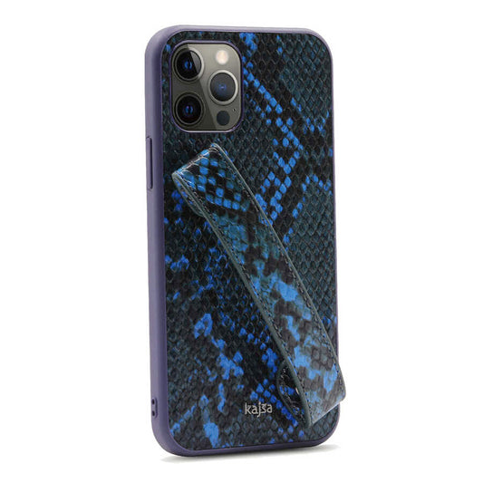 iPhone 12 Pro Kılıf Kajsa Glamorous Serisi Snake Handstrap Kapak