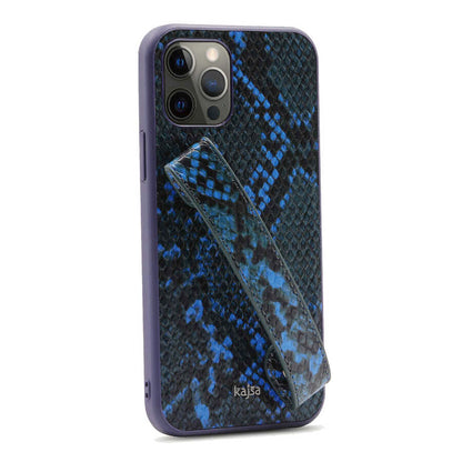 iPhone 12 Pro Kılıf Kajsa Glamorous Serisi Snake Handstrap Kapak