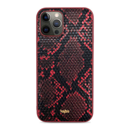 iPhone 12 Pro Kılıf Kajsa Glamorous Serisi Snake Pattern Kapak