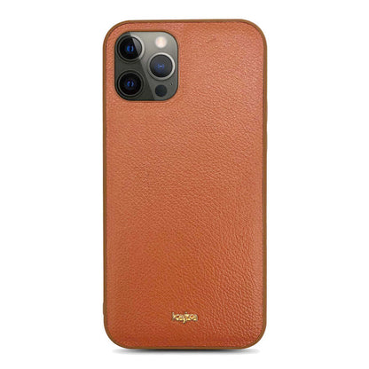 iPhone 12 Pro Kılıf Kajsa Luxe Collection Hakiki Deri Kapak