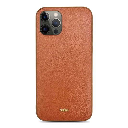 iPhone 12 Pro Kılıf Kajsa Luxe Collection Hakiki Deri Kapak